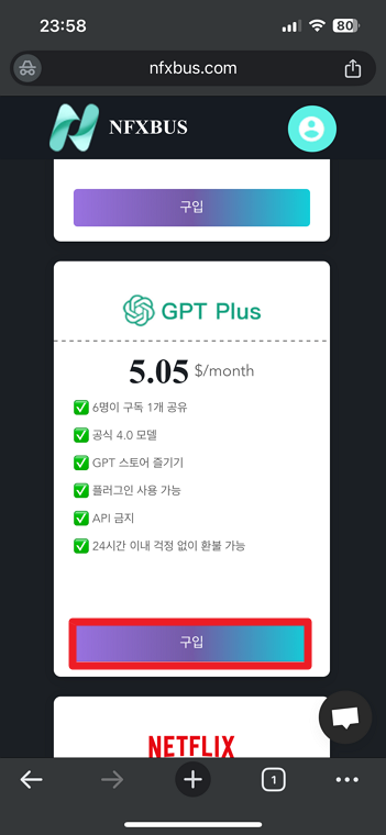 챗GPT 저렴하게 구독하는 방법 | 네픽스버스로 최대 할인 받는 법 3 image 101