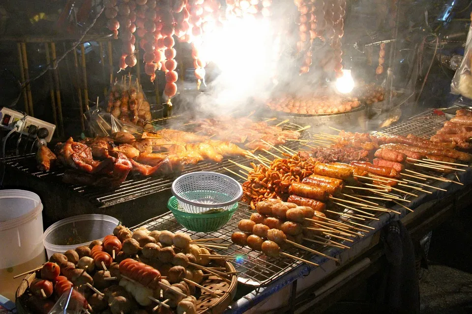 필리핀 야시장