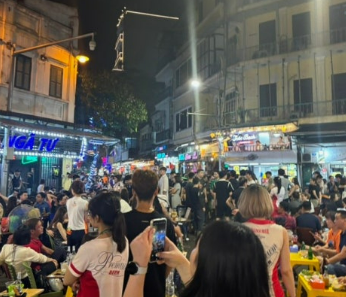 베트남 야시장 