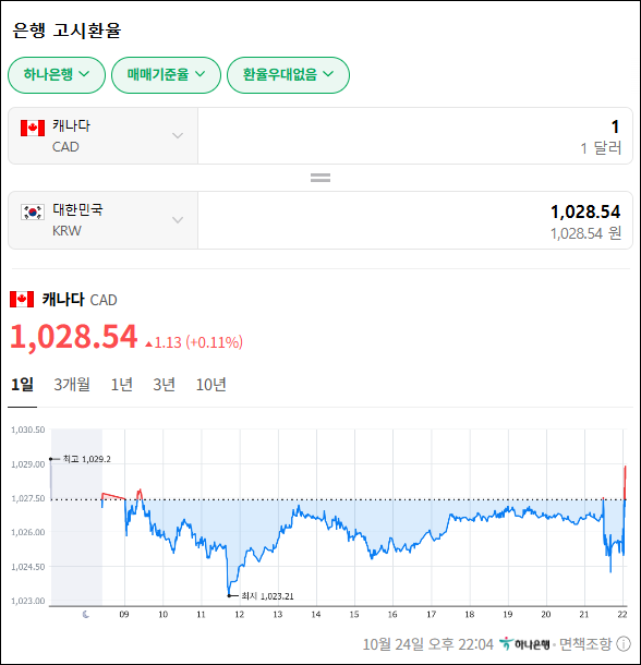 캐나다 달러