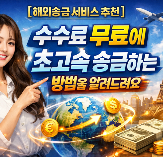[해외송금 서비스 추천] 수수료 무료에 초고속 송금하는 방법을 알려드려요