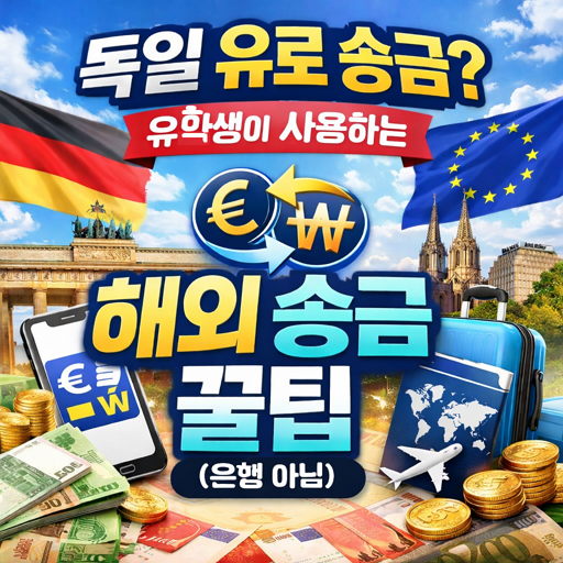 독일 유로 송금? 유학생이 사용하는 해외 송금 꿀팁