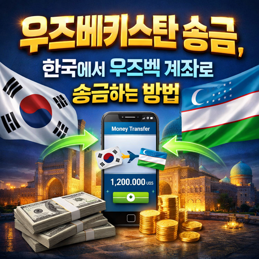 우즈베키스탄 송금, 한국에서 우즈벡 계좌로 송금하는 방법 1 우즈베키스탄 송금, 한국에서 우즈벡 계좌로 송금하는 방법