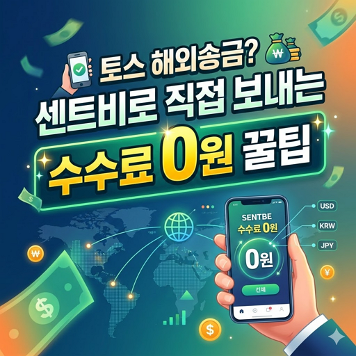 토스 해외송금? 센트비로 직접 보내는 수수료 0원 꿀팁