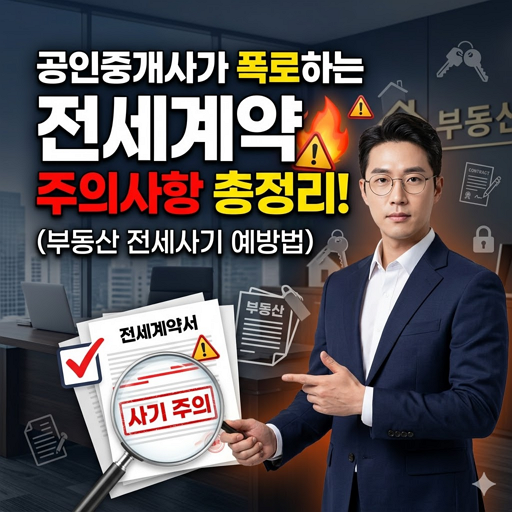 공인중개사가 폭로하는 전세계약 주의사항 총정리! (부동산 전세사기 예방법) 1 공인중개사가 폭로하는 전세계약 주의사항 총정리! (부동산 전세사기 예방법)