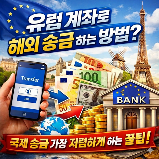 유럽 계좌로 해외 송금 하는 방법? 국제 송금 가장 저렴하게 하는 꿀팁!